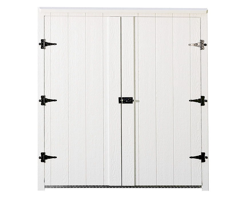 Double Wood Doors for Storage Shed for sale in Alabama