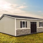 Double Wide Office and Studio Building for sale in Alabama. Customization tips for double wide shed.