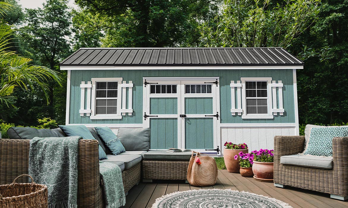 Carriage House Storage Shed in Alabama